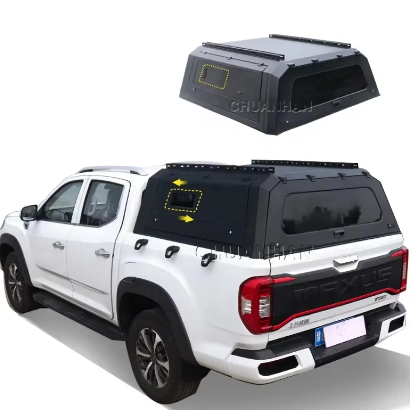

Modification Pickup Hardtop Topper Camper Aluminium 1500 Ram Acnopy Hilux Canopy for Ford Raptor Ranger Tacoma Tundra