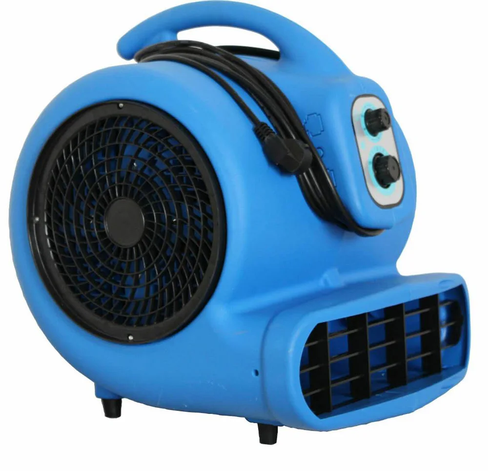 ISSA Member Low Price 3/4HP 3 Speeds 3000CFM Carpet Drying Machine | Carpet Dryer | Air Mover