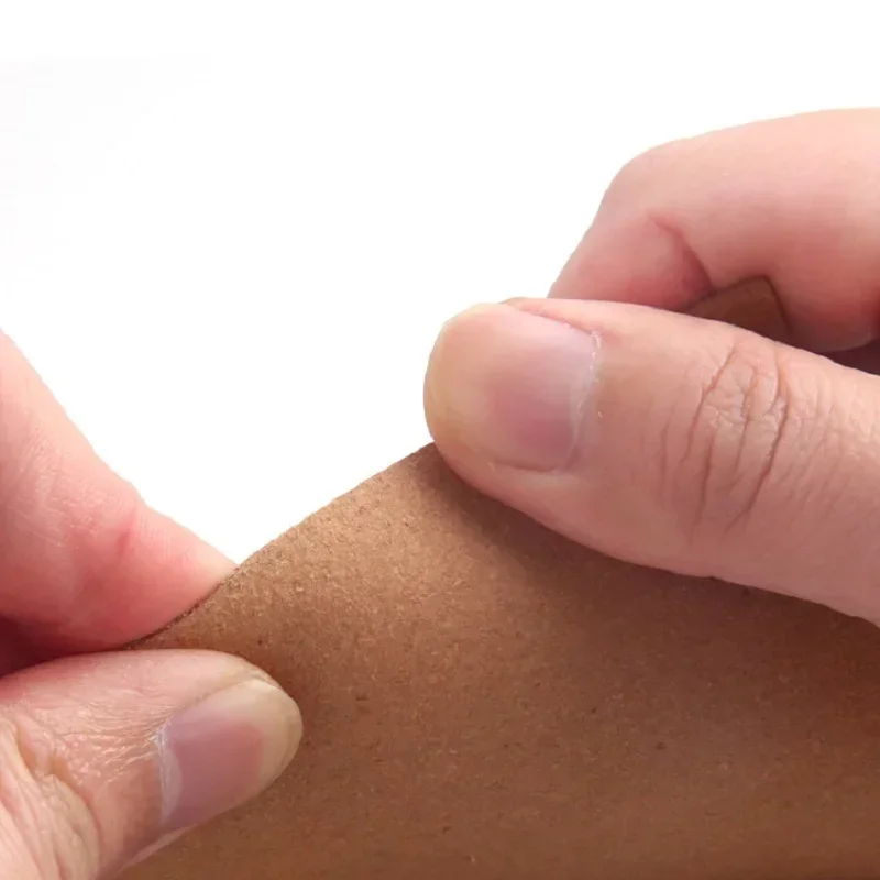 Recycled Leather Paper Vegetable Tanned | Full Grain Leather Tan for Tooling Carving Dyeing Embossing Stamping (0.4-1.0MM Thick)