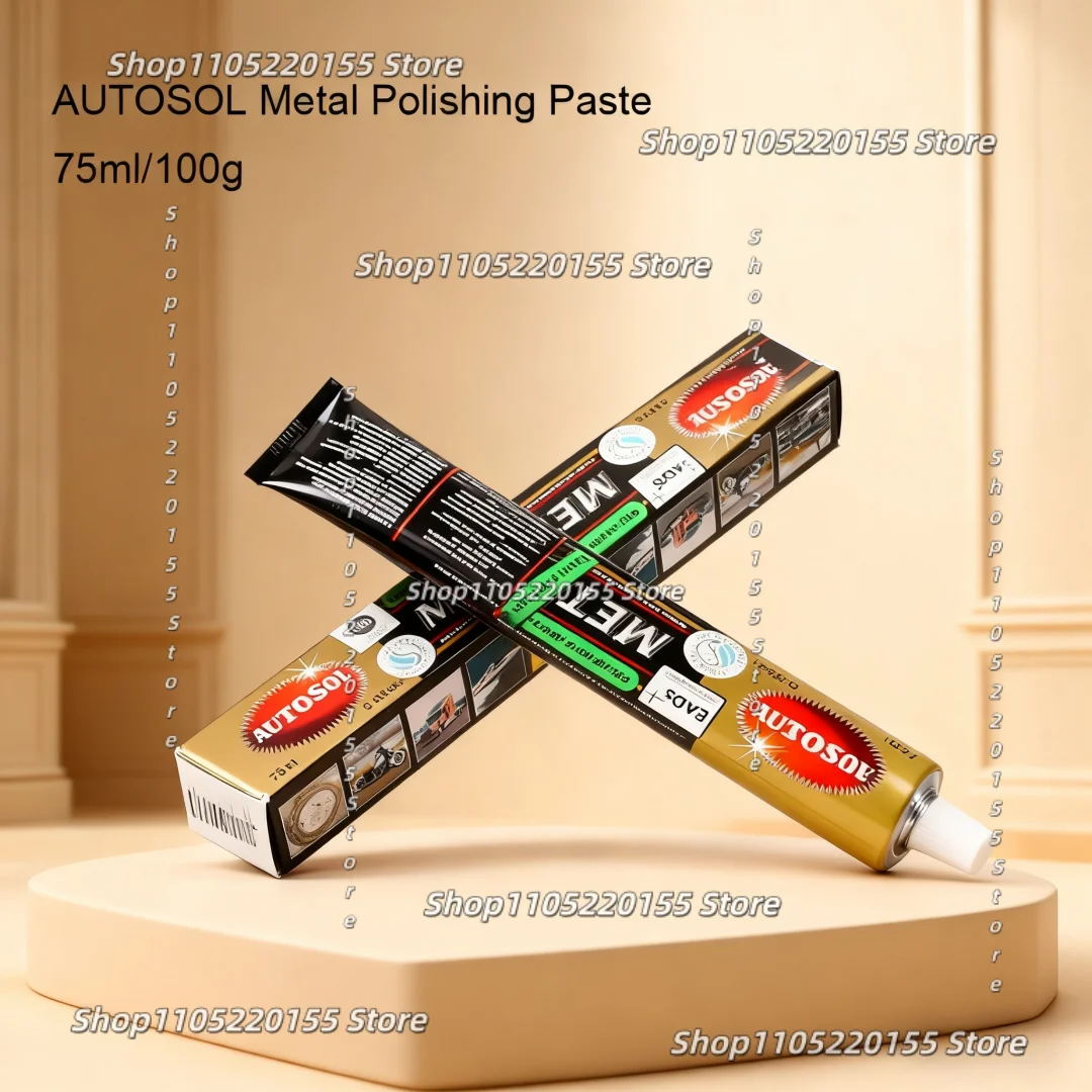 1/3pcs AUTOSOL 70g/100ml Metal Polishing Paste German Scratch Recovery Copper Rust Removal Hardware Watch Polishing Cream