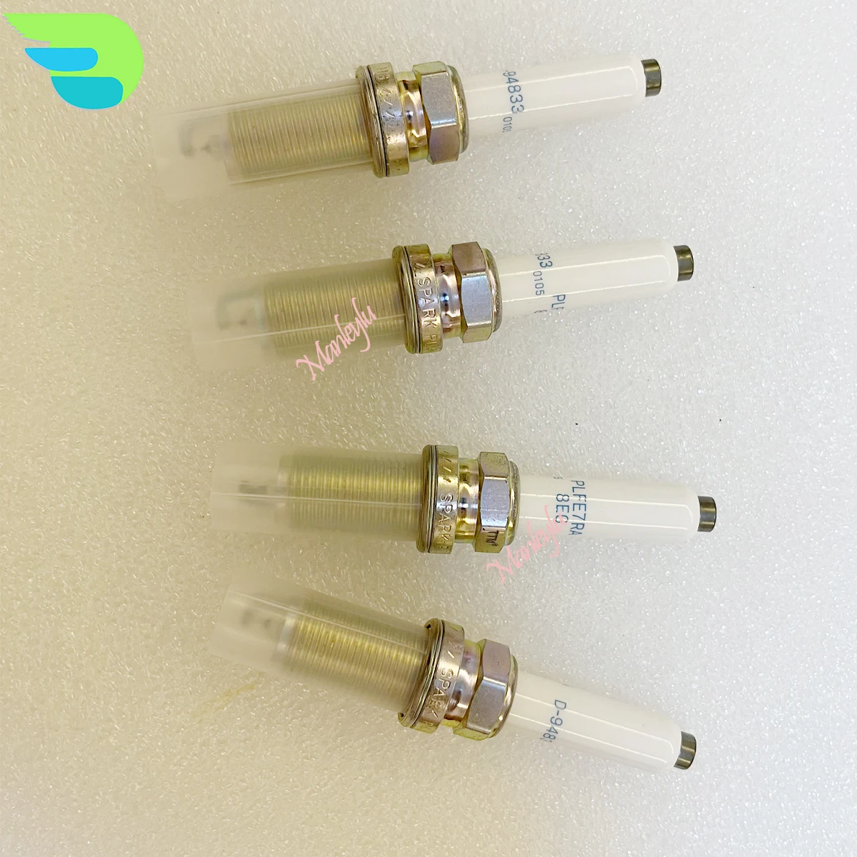 

4pcs DOUBLE IRIDIUM Spark Plug D-94833 FOR AUDI A1 A3 PLFER7A8EG 94833 0241245673 06K905601B 06K905611C F5NPP332SBP OE221 Z348
