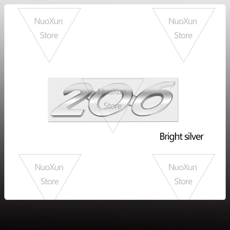 206 Bright Silver