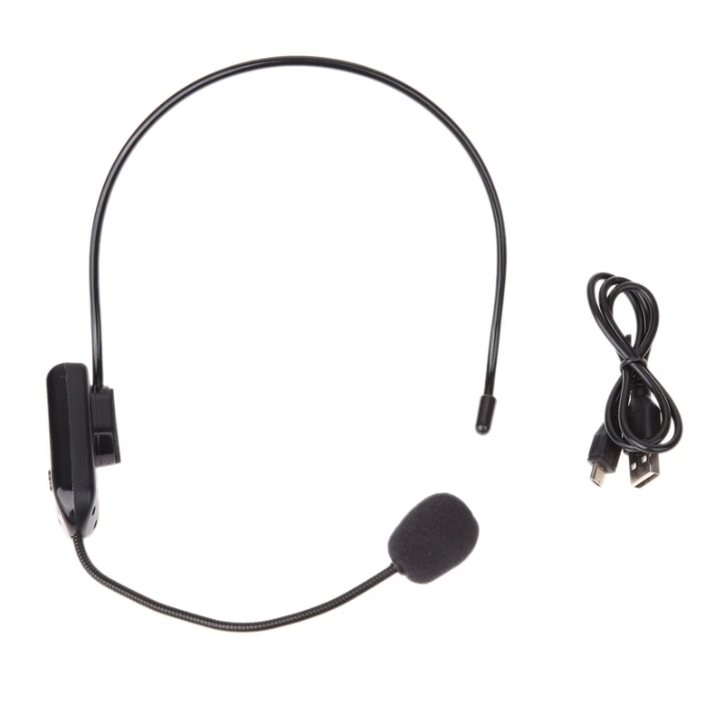 

Wireless Microphone Headset,For Voice Amplifier Megaphone Radio Mic For Loudspeaker For Stage Speakers, Conferenceetc