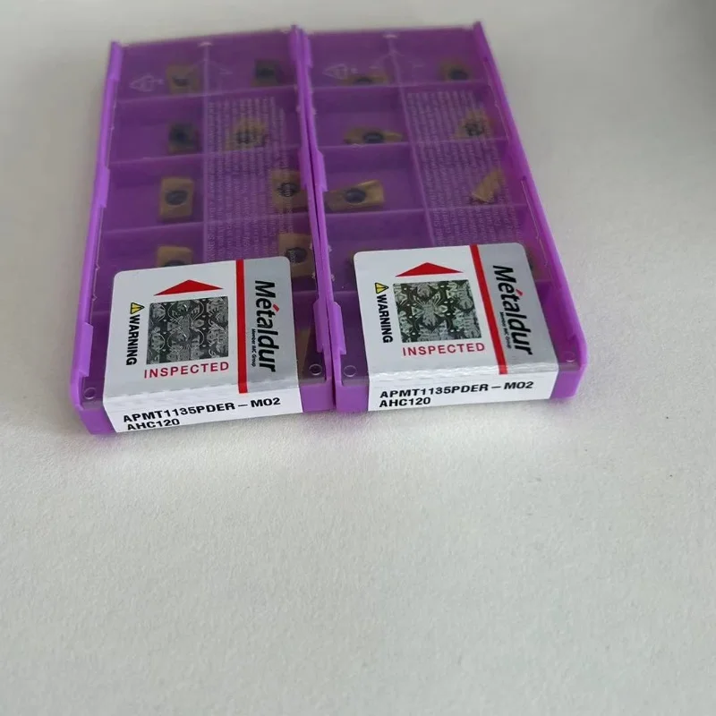 APMT1135PDER-M02 AHC120/APMT1604PDER-M02 AHC120 твердосплавные вставки для фрезерных токарных лезвий с ЧПУ, 10 шт. APMT1135PDER-M02 AHC120/APMT1604PDER-M02 AHC120 твердосплавные вставки для фрезерных токарных лезвий с ЧПУ, 10 шт.