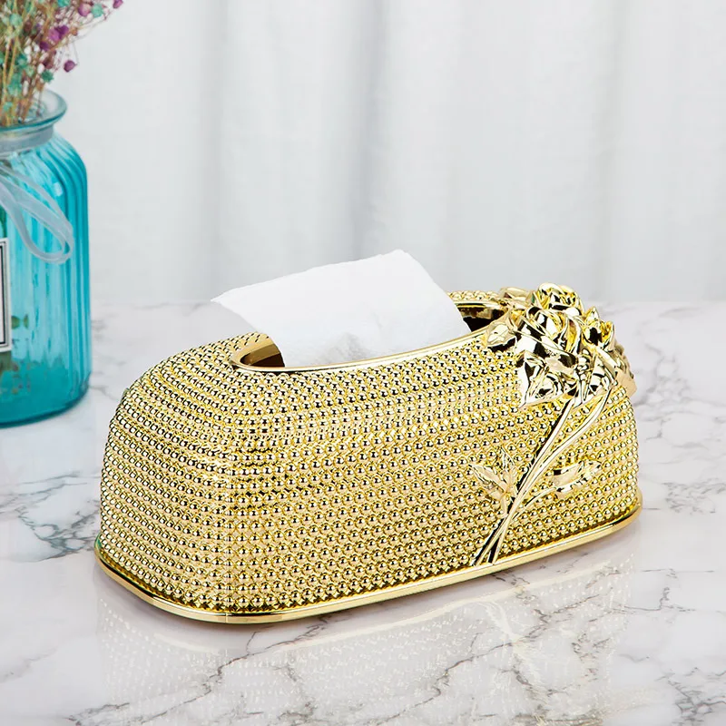 European tissue box, home decoration, desktop accessories, living room, bedroom, dining room, bathroom, paper drawer storage box