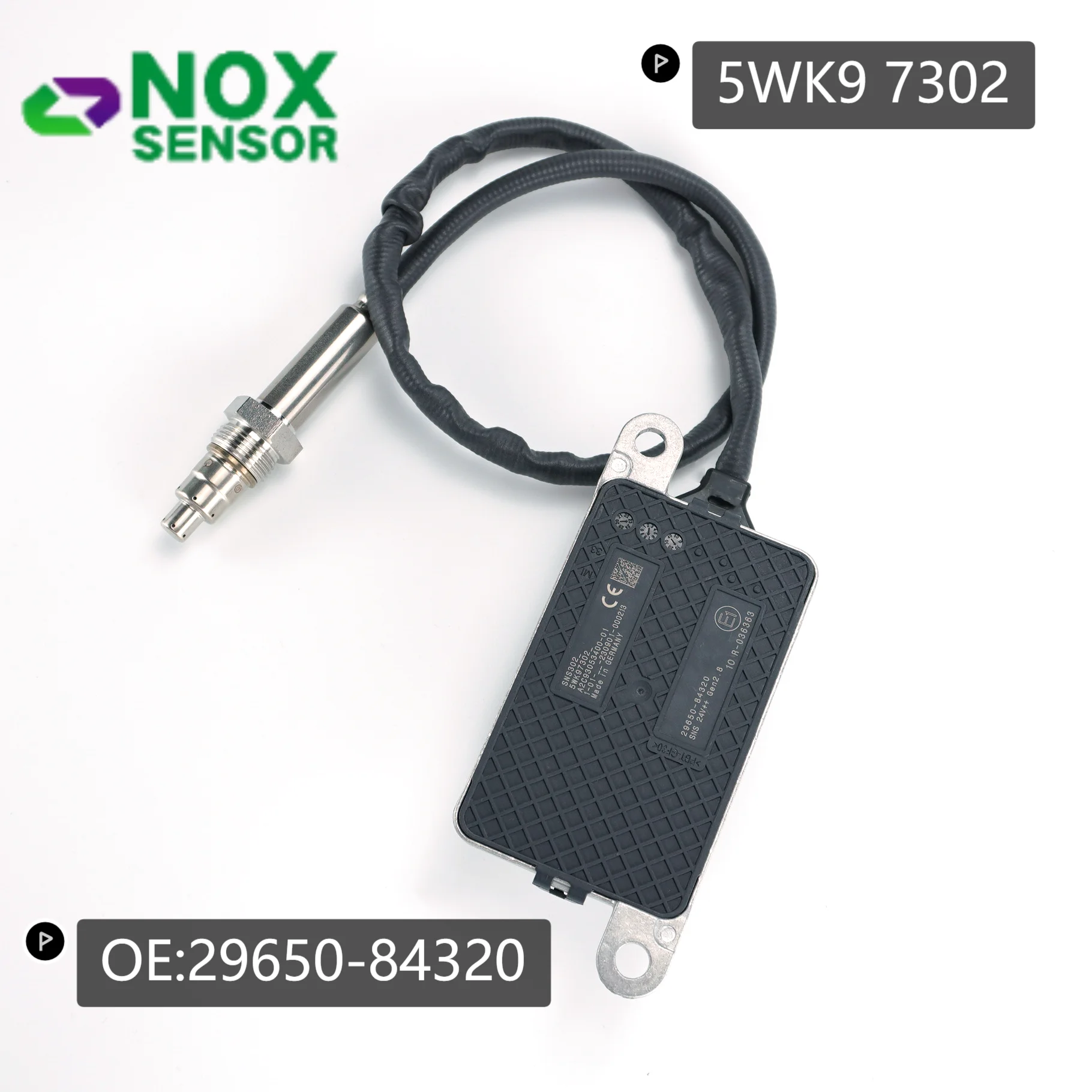 

5WK97302 2965084320 29650-84320 5WK9 7302 Original NEW Nitrogen Oxygen Sensor NOx Sensor for Hyundai Truck 24V