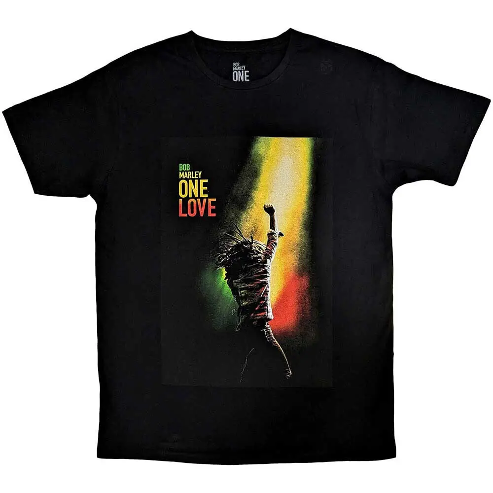 

Bob Marley - One Love Movie Poster - Black t-shirt