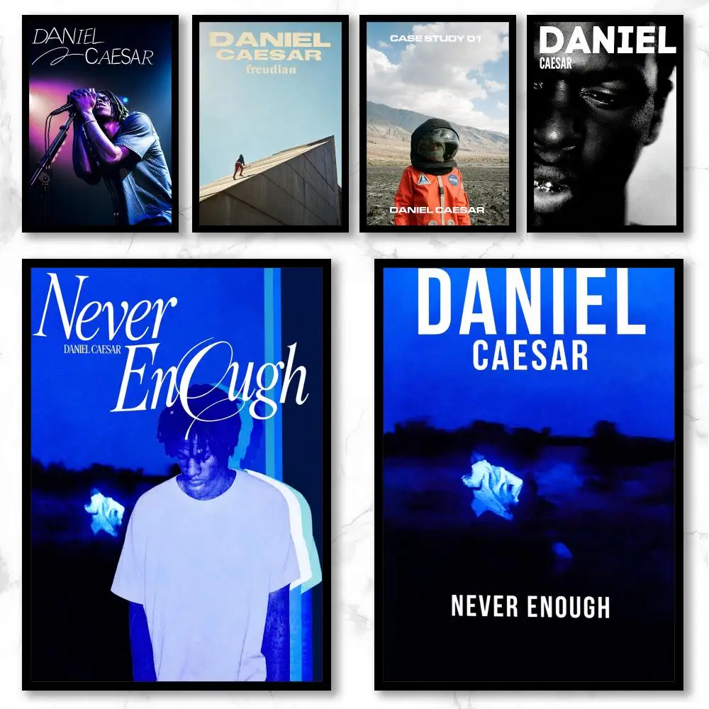 Music RNB Soul Artist Daniel Caesar Poster Graffiti Art Posters, Chic Wall Decor for Home, Studio, Office & Coffee Shop