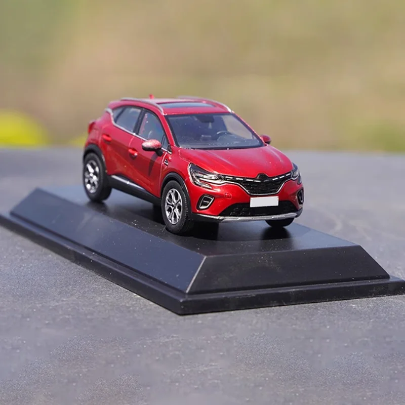 Diecast 1:43 Scale CAPTUR Model Alloy Car Finished Product Simulation Series Toy Automobile Souvenirs Collection Gift