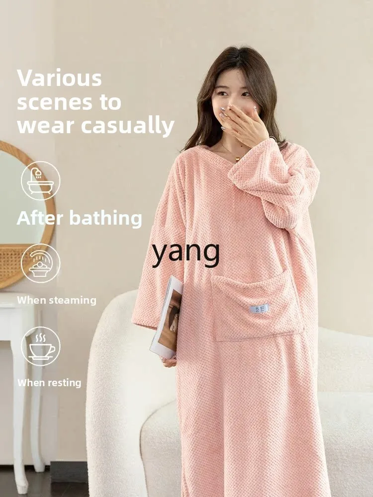 CX swimming bath towel wearable cape women's household water absorption quick drying travel thickened