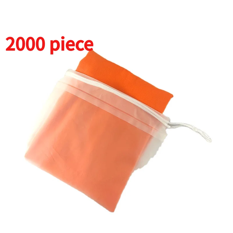 

20 00piece.Custom.Ce Certificated Approved Custom Printing Logo Multifunctional Waterproof Pe Plastic Packaging Drawstring