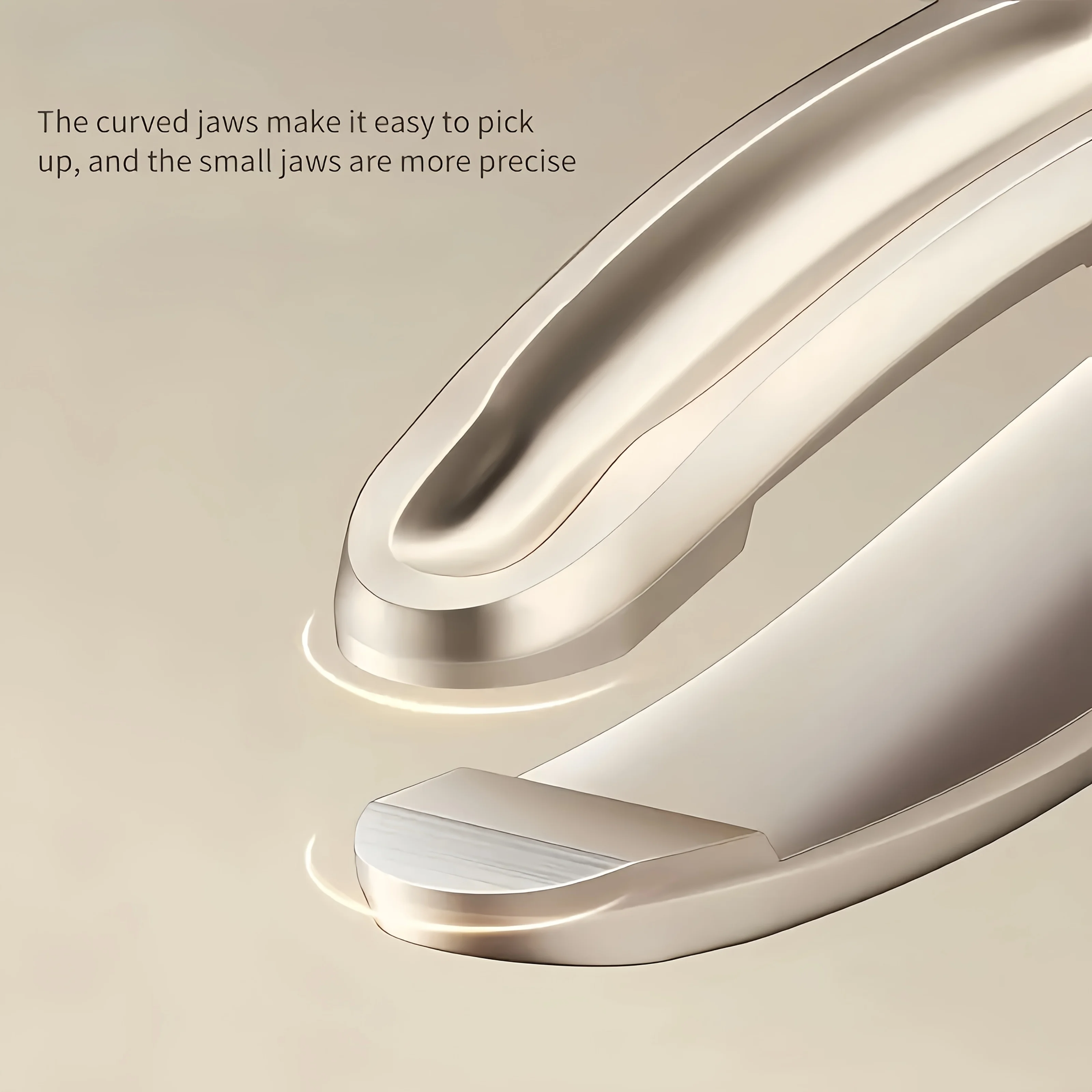 ملاقط من الفولاذ المقاوم للصدأ للحواجب والشارب واللحية أداة إزالة الشعر الدقيقة غير المؤلمة مع لقط محكم #4