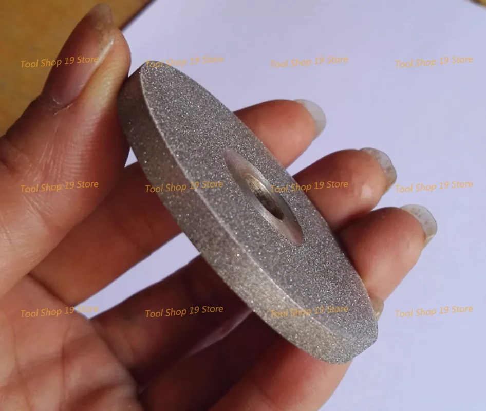 60x5x10mm Hole Grinding Wheel Electroplated Diamond Three Side grinding Polisher Tungsten Steel Alloy