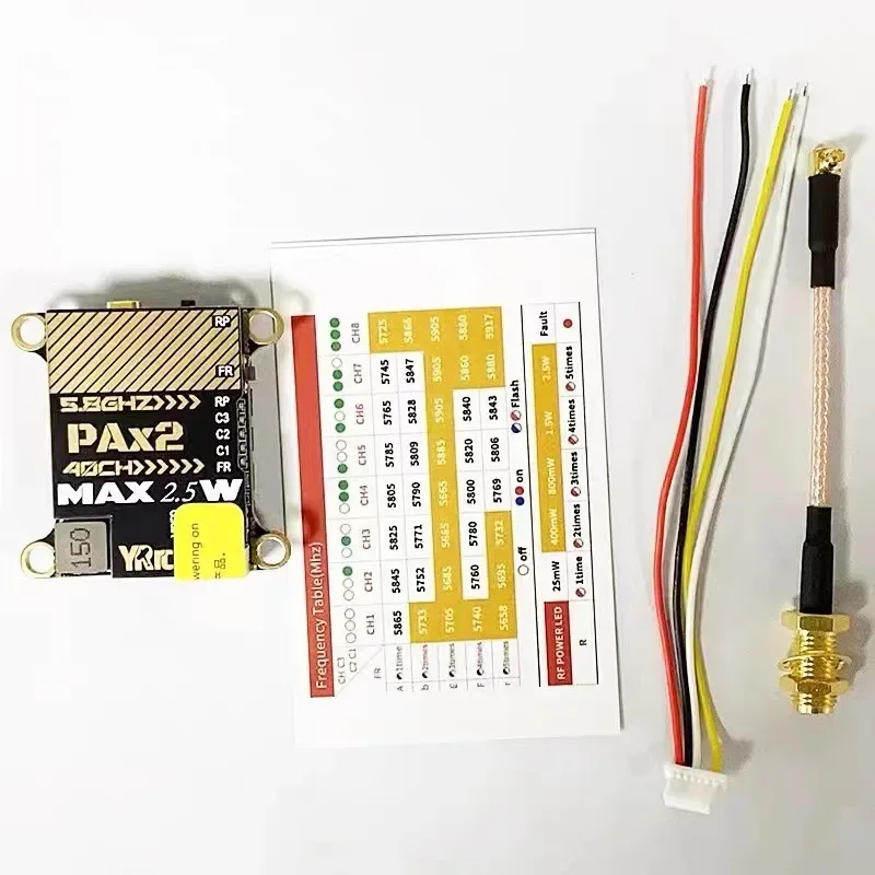 【Spot 】 5.8ghz neutralna transmisja obrazu 2.5w wysokiej mocy 40ch Fpv Crossover samolotu puszczania samolotów nawigacji daleki zasięg