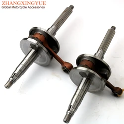 Motorcycle Crankshaft For Keeway 50 Arn Easy F-ACT Nkd Naked SP Flash Focus Goccla 50cc 2T 10mm 12mm Scooter Engine Parts