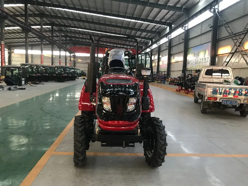 Agricultural Mini Wheel Tractor 25-45HP 4WD New Diesel High Cost Performance Farm Machinery For Household Farm Use