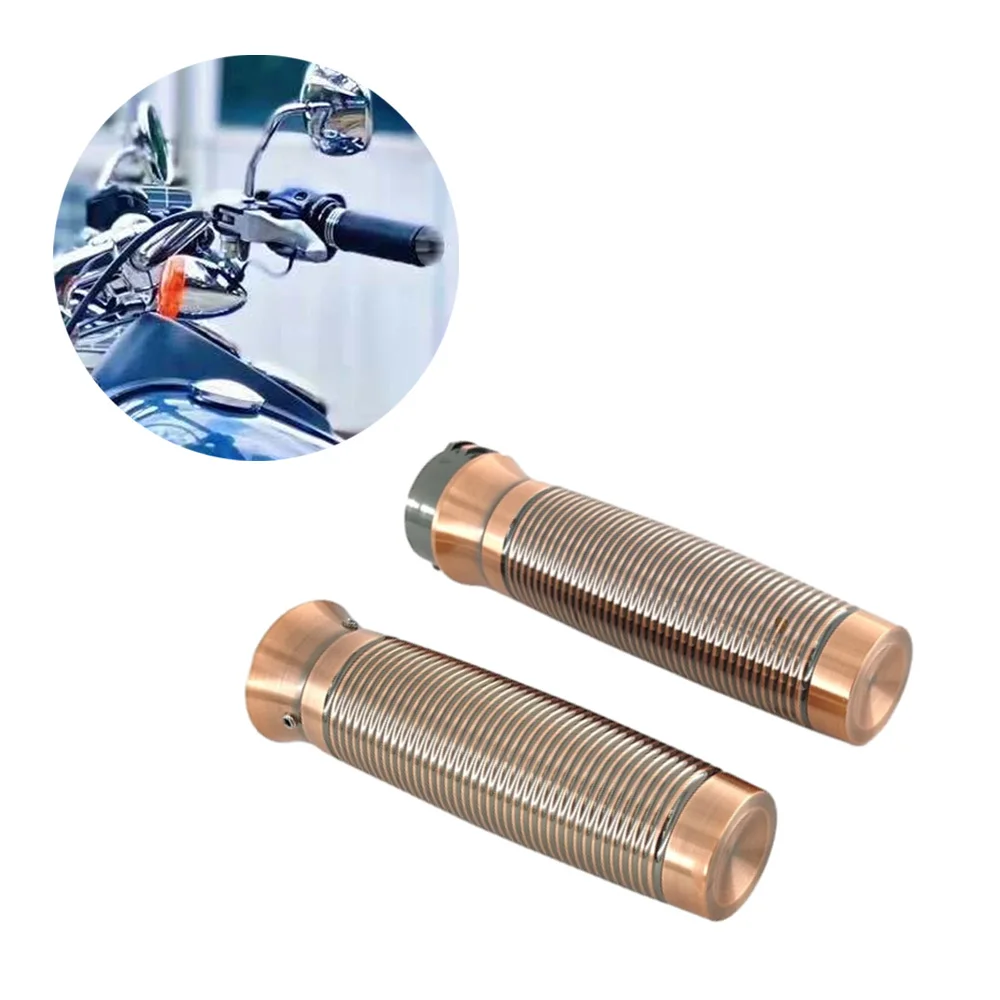 

2pcs Motocycle Hand Grips 1''/25mm Fit For Harley Sportster XL 883 1200 48 Cruiser Bobber Chopper Custom Motorcycle Handlebar