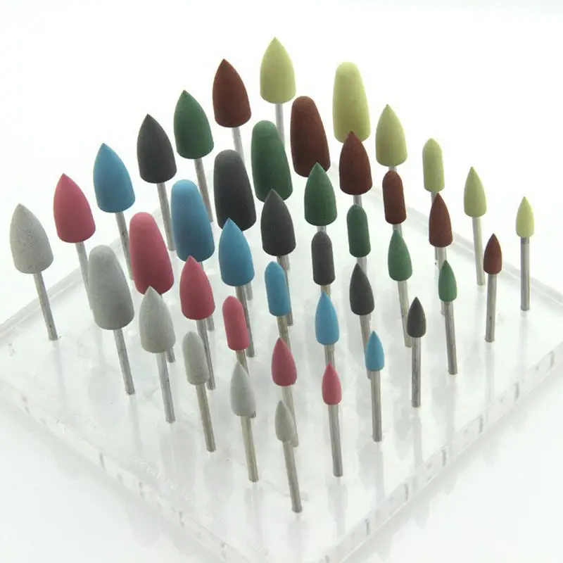 Ceramic Nail Drill Bit Cone Milling Cutters for Manicure Rotate Burr Electric Pedicure Files Gel Polish Remover Tool Accessories