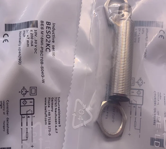 

2pcs New approach switch BES M18EL-PSH50A-S04G M18EL-PSC80B-S04K