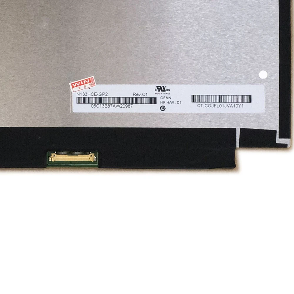 

N133HCE-GP2 Rev C1 Fit LQ133M1JW15-E N133HCE-GP1 FHD IPS 13.3"LED LCD Screen