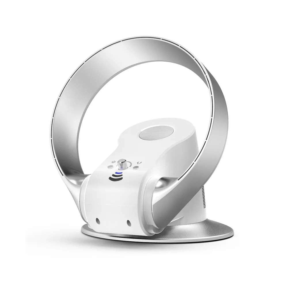Leafless พัดลมเงียบในครัวเรือนพัดลมติดผนังเขย่าหัว Air Convection Fanless พัดลมติดผนัง 220V 26W