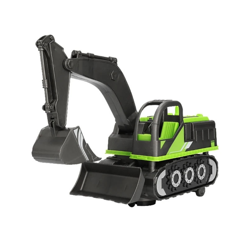 

Transforming Vehicle Toy Excavator with Cool Lighting Music Transformable Toy Car Model Interactive Toy