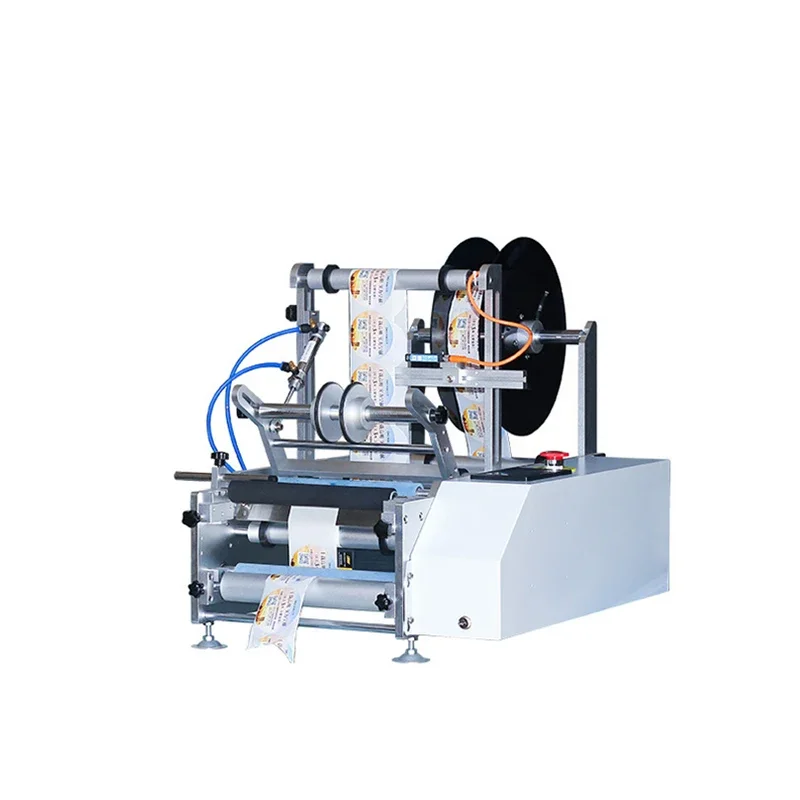 Semi Automatic Round Bottle Leling hine Factory Round Bottle Leling hine