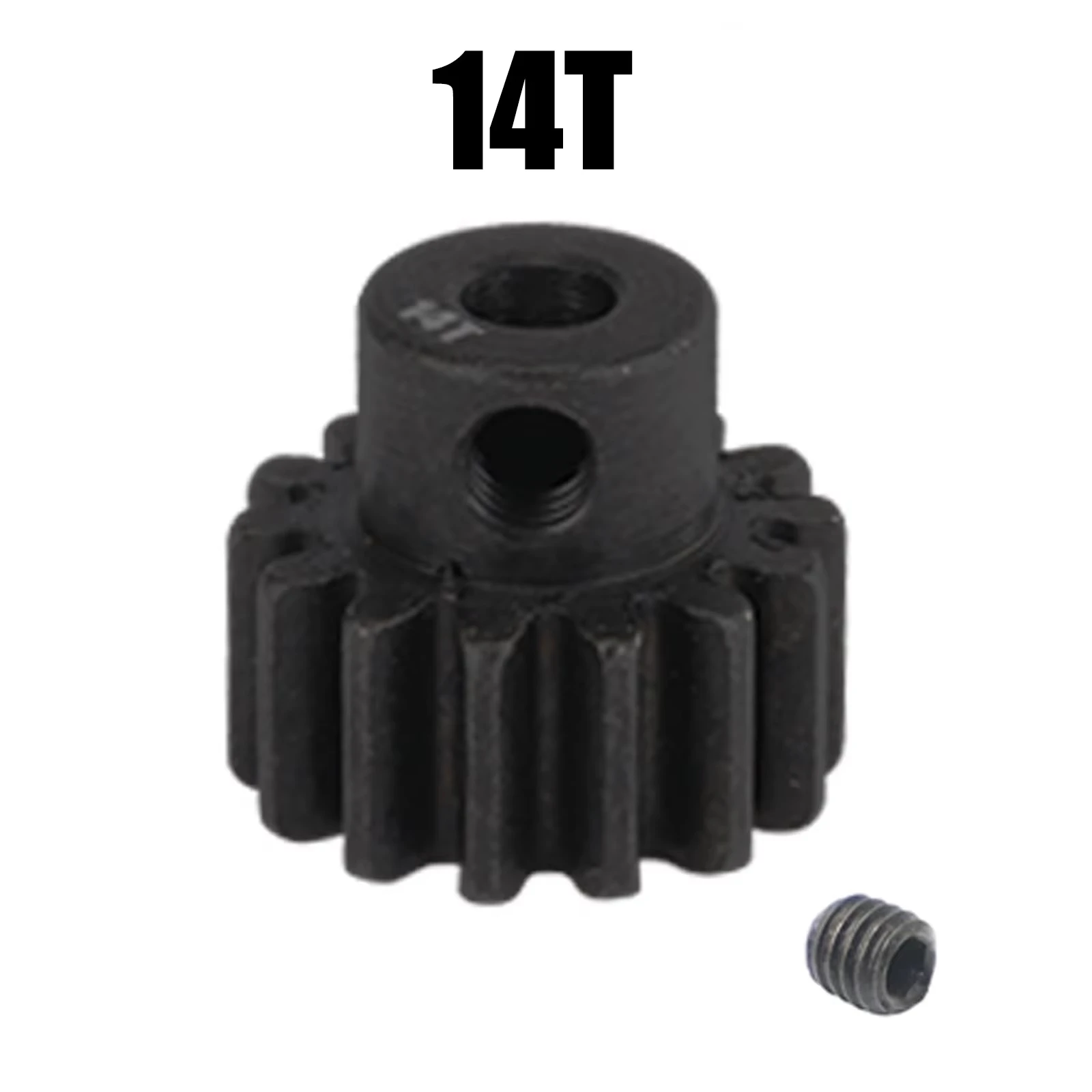 M0.8 3.175mm Gehärteter Stahl Metallzahnrad 10T 11T 12T 13T 14T 15T 16T 17T 18T 19T 20T 21T Motorgetriebe für 1/10 RC Auto Upgrade-Modifikation – Detail 10
