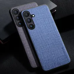 Case for Samsung Galaxy S25 FE Ultra Plus Edge Premium Cloth Texture Simple Design Cover funda for samsung galaxy s25 case capa