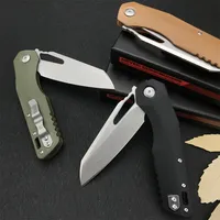 MSI Tactical Folding Knife M390MK Steel Blade G10 Handle with Pocket Clip EDC Outdoor Camping Hiking Survival Utility Tool Gifts