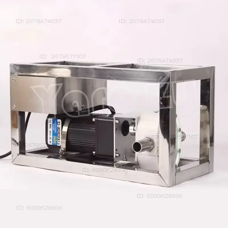 90W Gear Pump Food Grade Corrosion Resistant Acid & Alkali Surfactant Small Viscous Liquid Pump Accessory