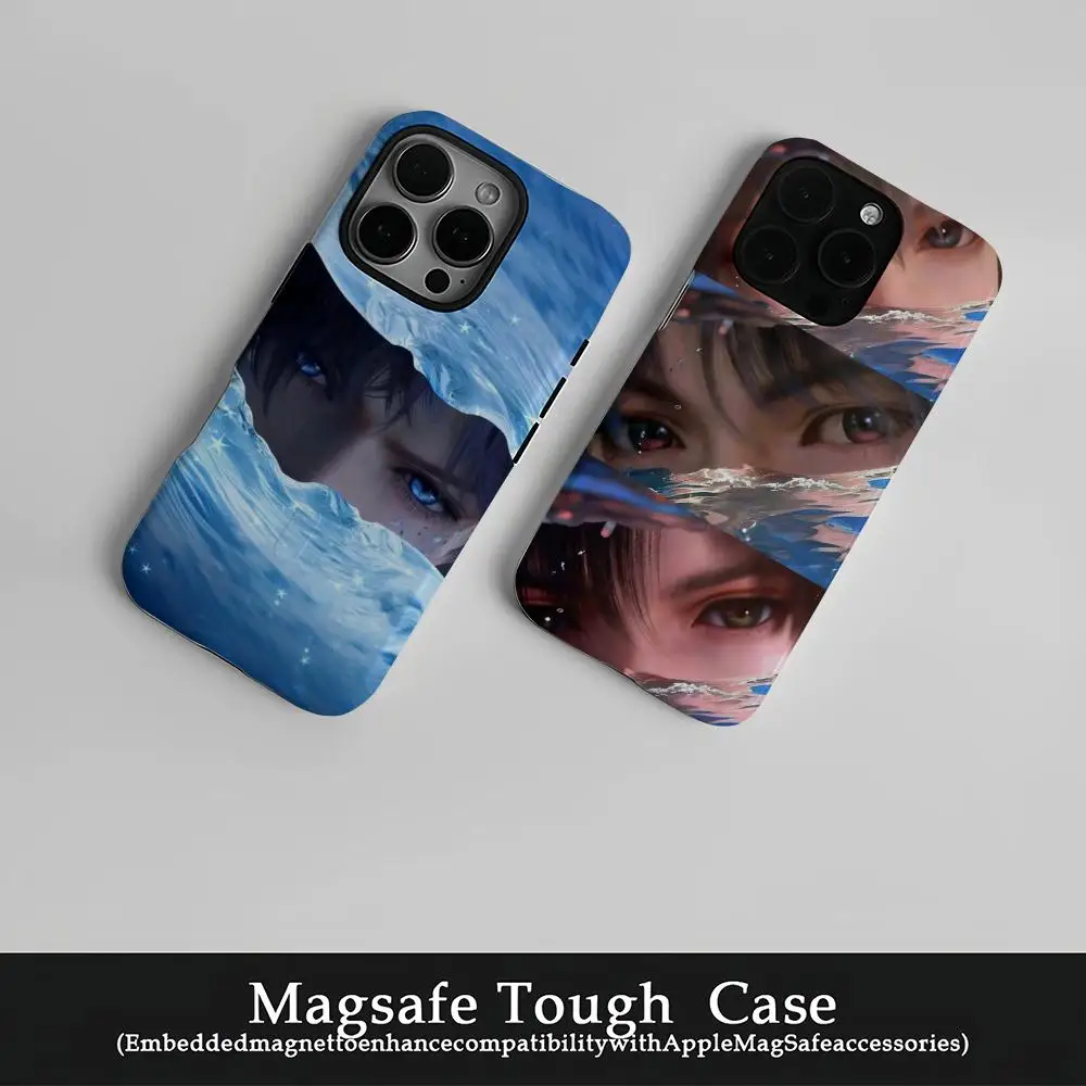 

Love And Deepspace Phone Case Film Korean INS For IPhone 16 15 14 13 12 11 Pro Max Plus Luxury Magnetic Double-layer Cover