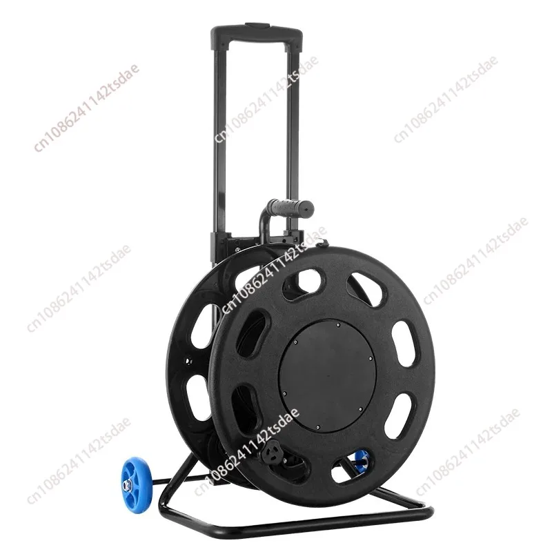 50M Electric Retractable Cable Reel – Multi-Socket Extension Power Reel for Industrial Use
