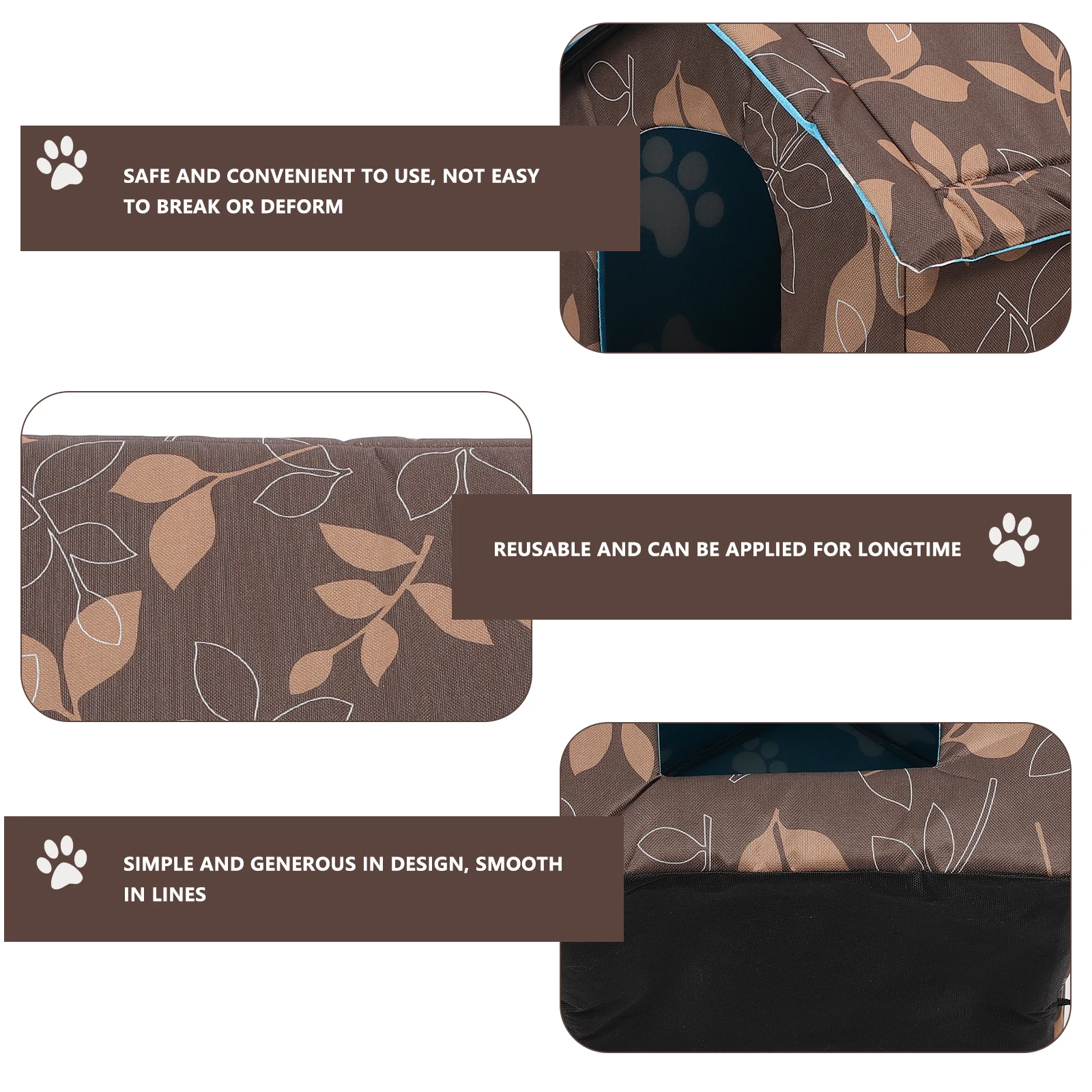 

Pet Nest Weatherproof Camping Insulated Outdoor Cat Shelter Warm Sleeping Tent