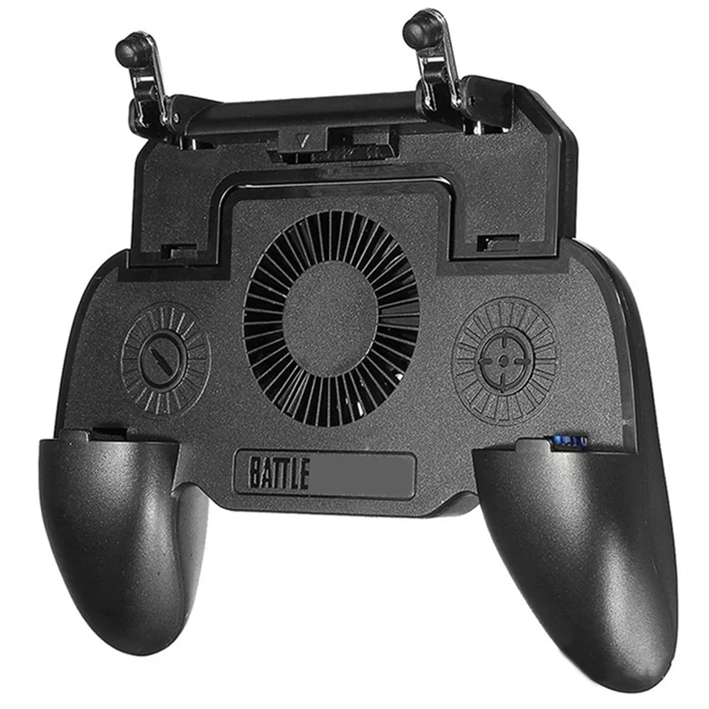 Controller di gioco ABSQ-mobile con ventola di raffreddamento per gamepad Joystick Trigger PUBG per smartphone