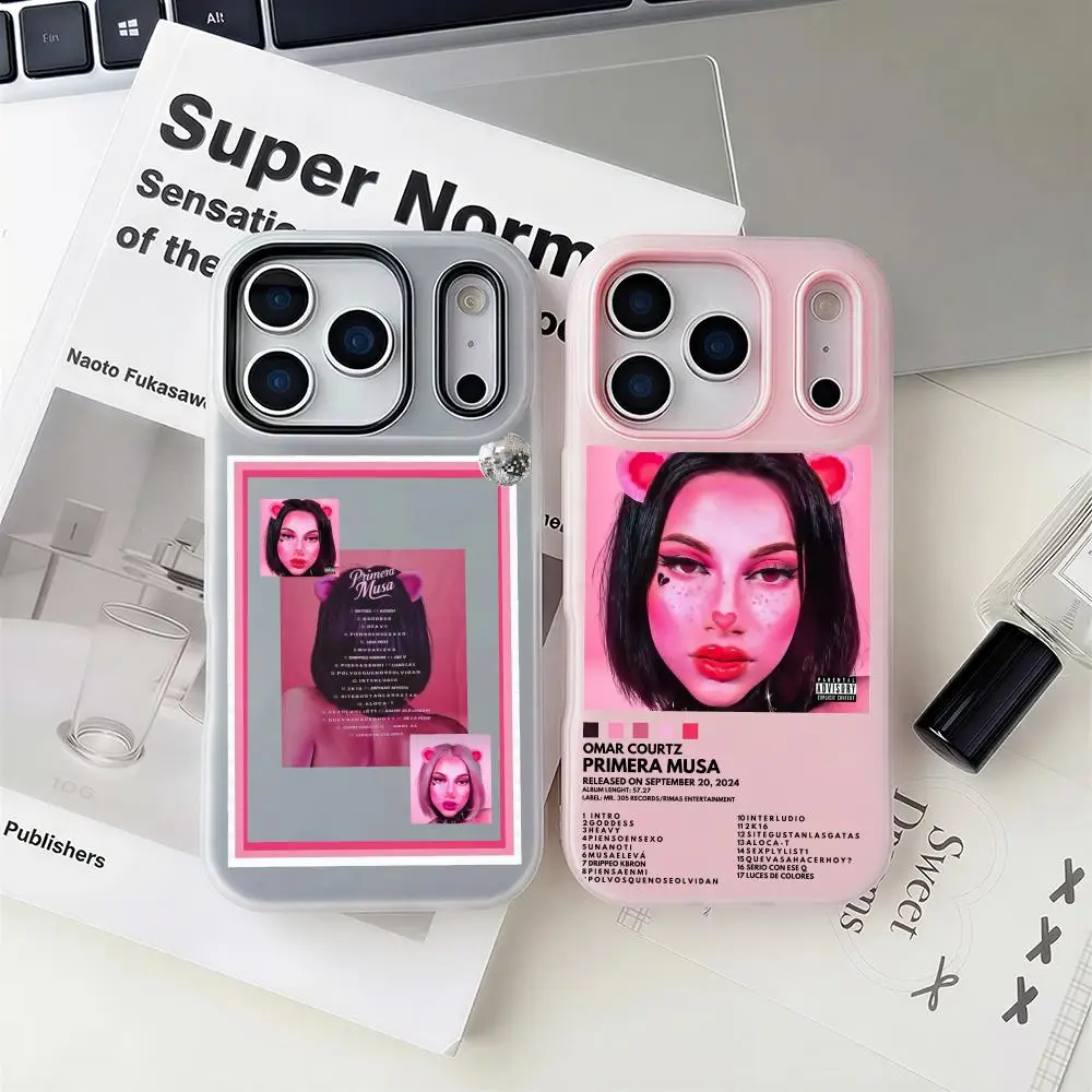 

Omar Courtz PRIMERAS Phone Case 2-in-1 Detachable Clear Case with Slot for Cards & Photos iPhone 12-17