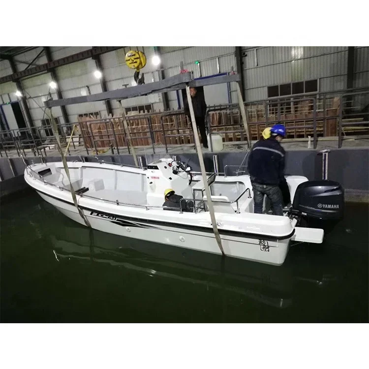 YAMANE YACHT 20ft Cheap Fiberglass Easy Center Console River Fishing Panga Fishing Ferry