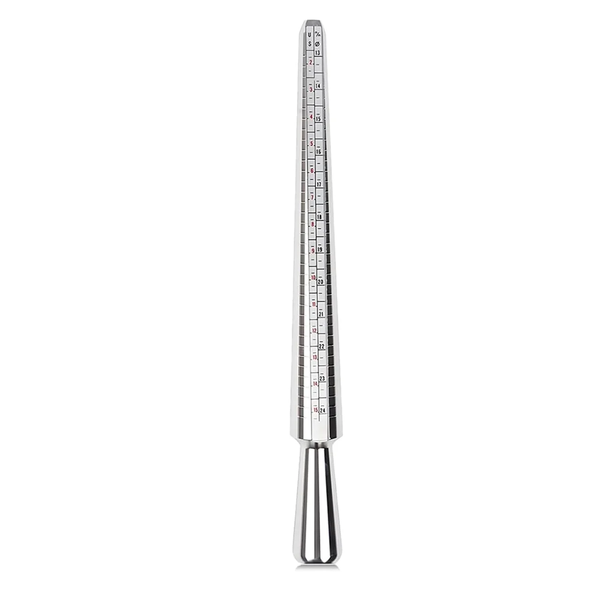 

SEMOIC Ring Size Measurement Indicator Tool Ring Mandrel Measuring Stick+Polishing Stick and Polished for Jewelry Making