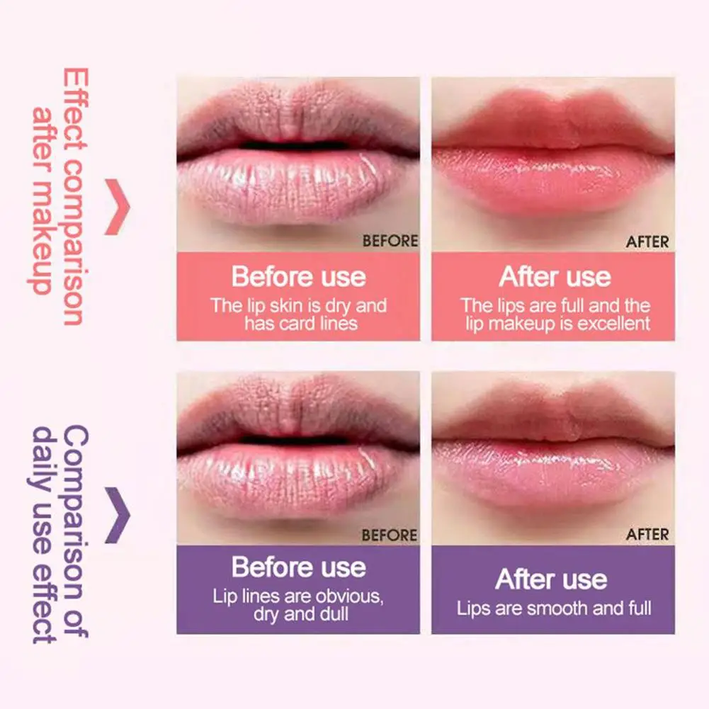 2Pcs 3g South Korea Lip Sleep Mask Night Sleep Maintenance Moisturizing Lip Gloss Bleach Cream Nourishing Lip Care Lip Balm