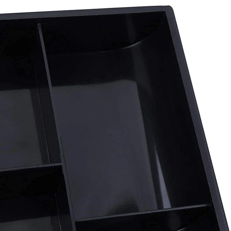 

Durable Cash Register Drawer - Cash Money Tray Replacement 4 Bill/3 Coin Cash Register Insert Tray,12.6 x 9.6 x 1.4Inch