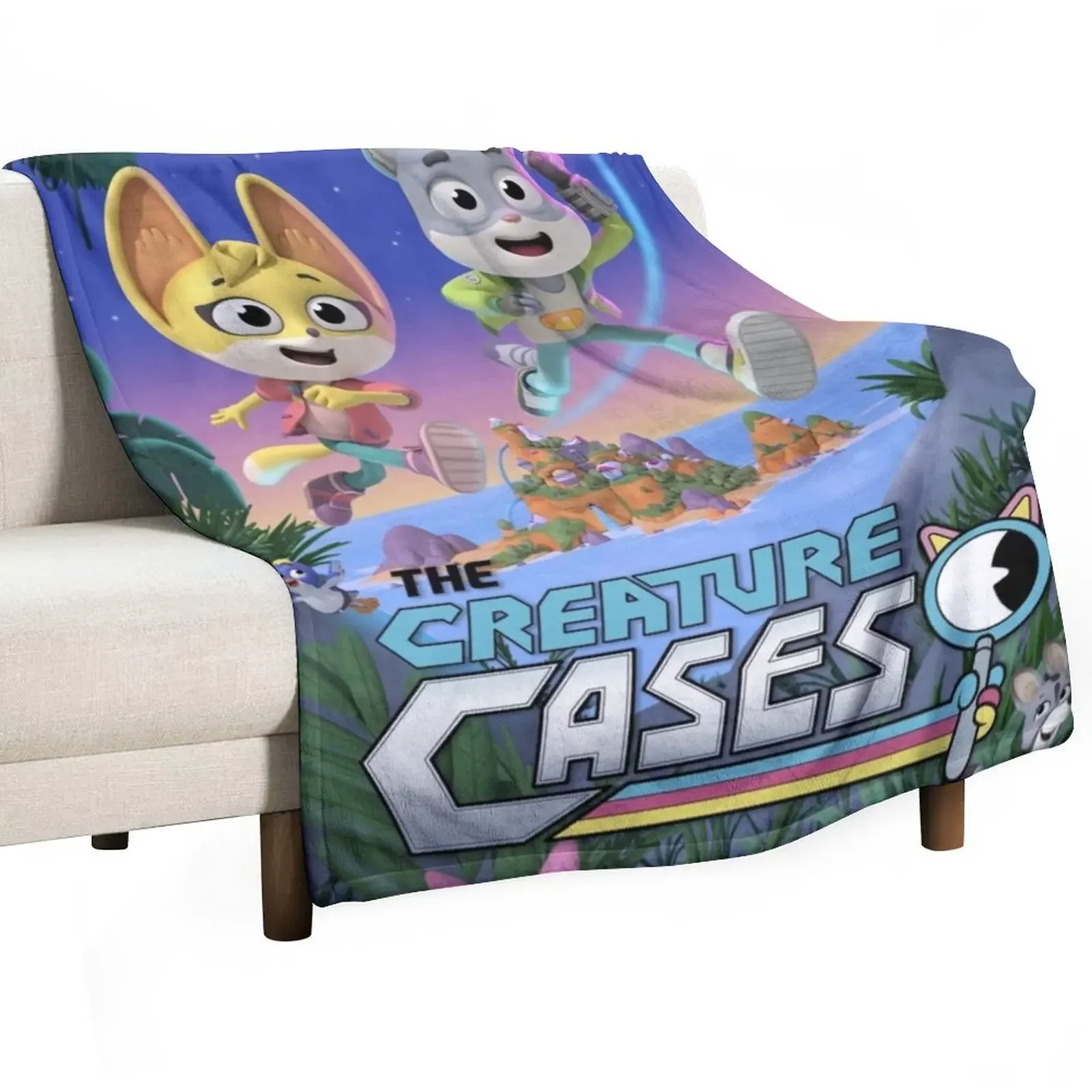 

The Creature Cases Throw Blanket Sofa Throw warm winter Blankets