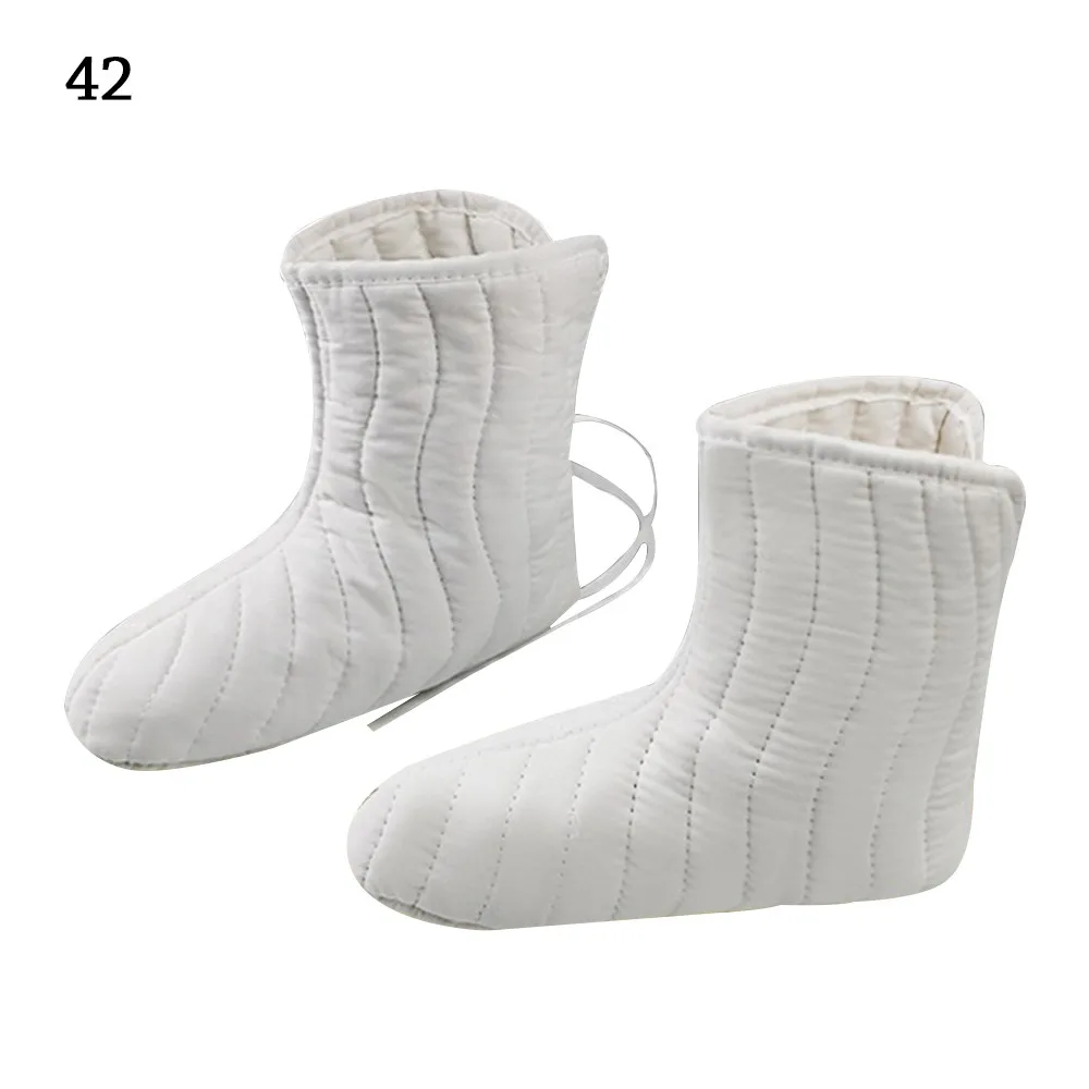 

Useful With Laces Thickened Cotton Socks Mid Tube Breathable Labor Protection Sock Thick Thermal Indoor Slippers Home Floor