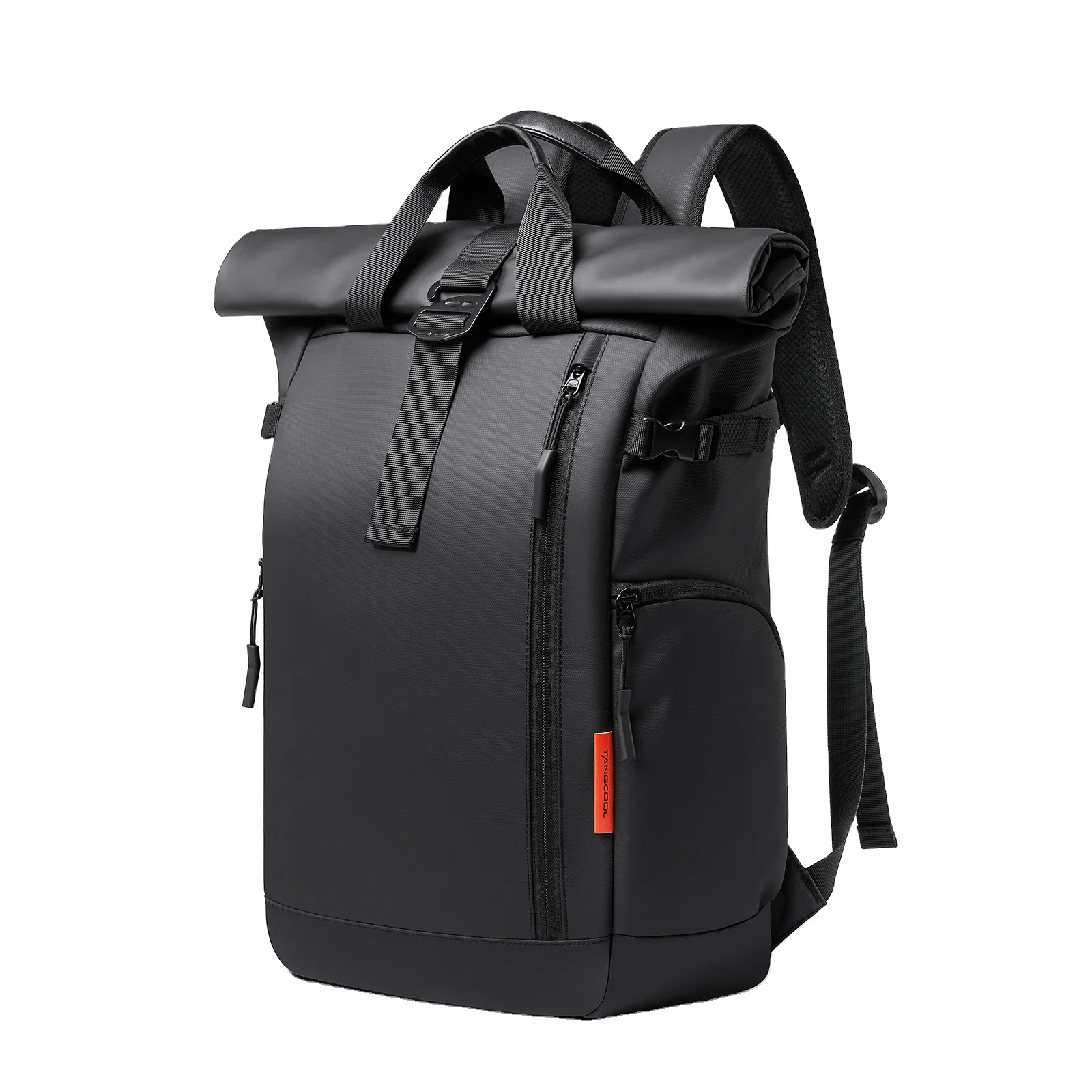 Mochila impermeable para hombre y mujer, bolsa para ordenador portátil grande, expandible, 15,6 pulgadas, urbana