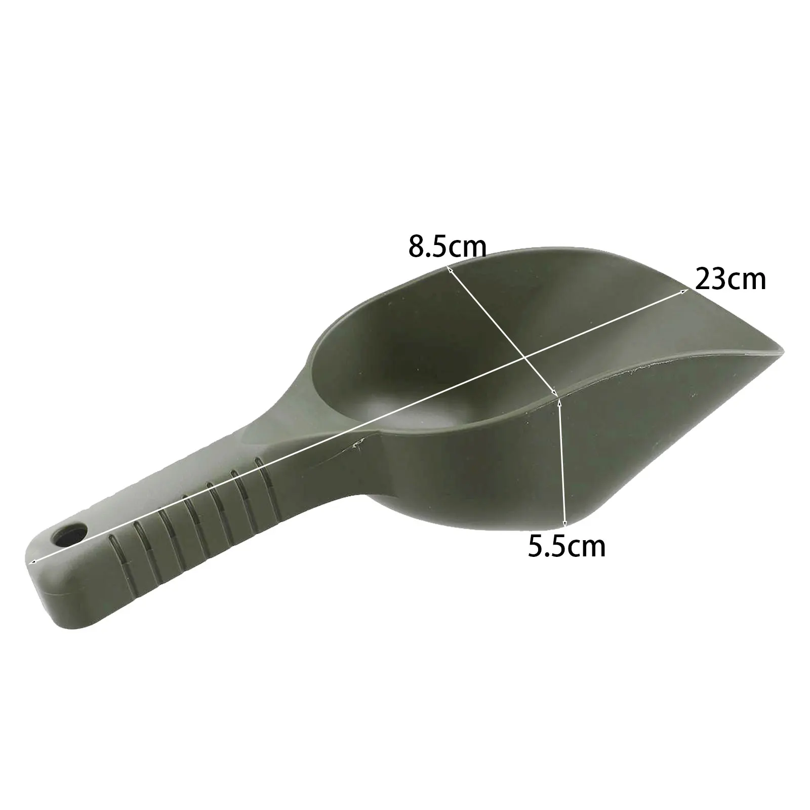 1x Baiting Throwing Spoon Bait Scoop Carp Fishing Tool For Feeding Particles Bonito Carp Fishing Lure Casting Shovel Accessories