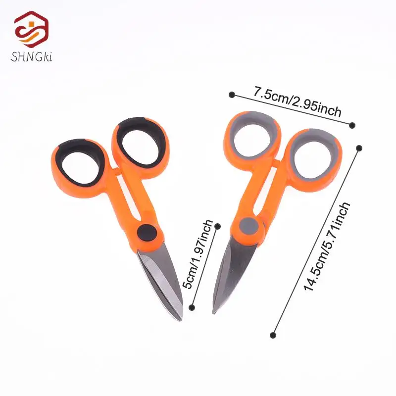 Fiber Optic Kevlar Cutter Scissors Kevlar Aramid Fiber Sharp Scissors Jumper Wire Pigtail Tool Electrician Tools Wholesale Price