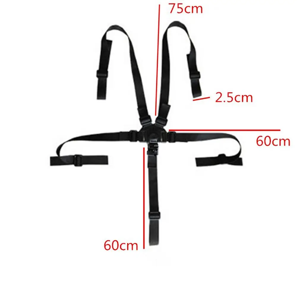 Durable Points Security Strap Universal Children Pushchair  5-Point Belts Safety Belt Stroller Chair Baby