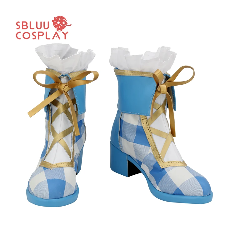 أحذية SBluuCosplay Anime Eli Ayase التأثيرية لحفلات الهالوين مصنوعة حسب الطلب