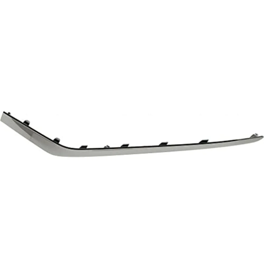 

For Hyundai Sonata 2018 2019 Bumper Cover Molding Driver Side Front Lower Black Made of ABS Plastic Replacement For HY1046112 8