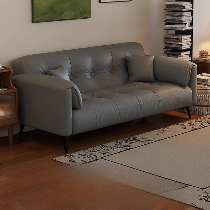 الأريكة مصمم غرفة المعيشة الأرائك منتصف القرن صالة كرسي غرفة المعيشة الأرائك الجلدية الحد الأدنى Tumbonas Playa أثاث المنزل #2