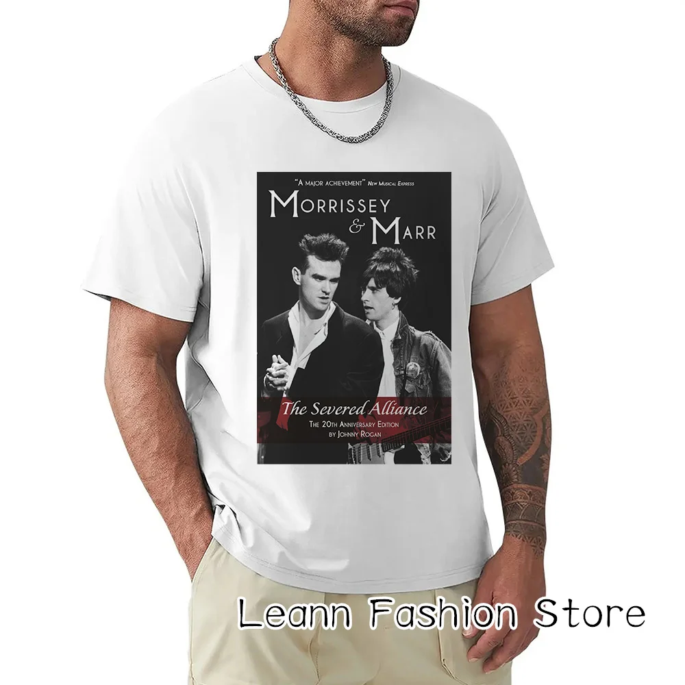 Summer Men The Smiths Graphic T-Shirt Cotton Tops Tees Male Short Sleeve Clothing Casual Camiseta Fashion Music Fans Streetwear